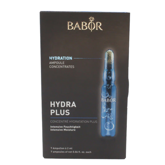 Babor Hydra Plus Hydration Ampoule Concentrates Intensive Moisture 7 x 0.06fl oz