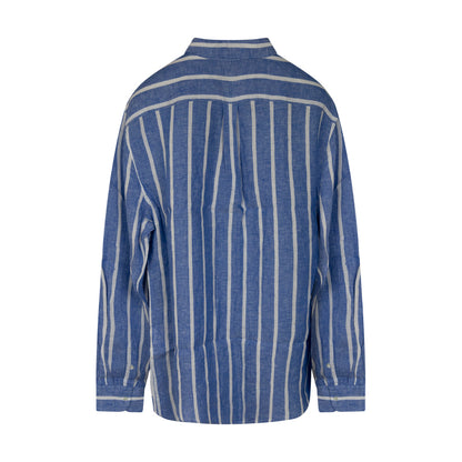 Ralph Lauren Striped Linen Shirt | Relaxed Fit