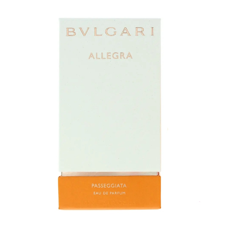Bvlgari Allegra Passeggiata 100ml Eau De Parfum (Blemished Box)