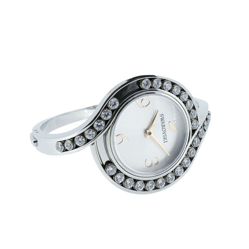 Swarovski Lovely Crystals Bangle Bracelet Watch 5453655