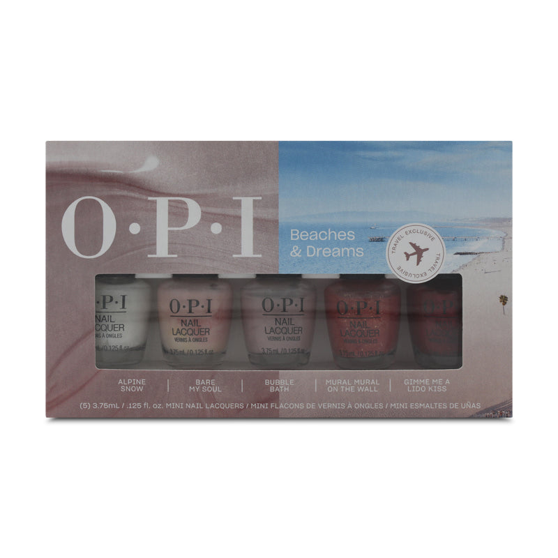 OPI Beaches and Dreams Nail Lacquers Set 5 x 3.75ml