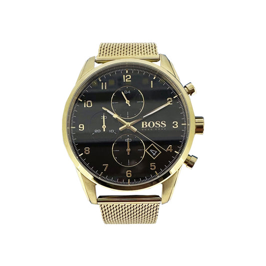Hugo Boss Skymaster Men's Watch Gold Chronograph 1513838