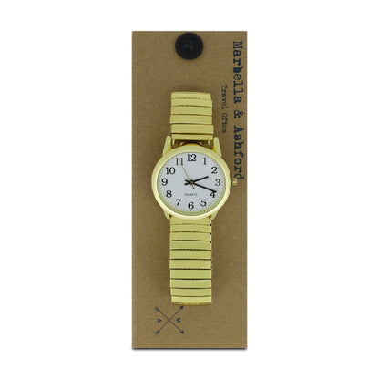 Men's Gold Quartz Metal Watch TW23005D By Marbella & Ashford