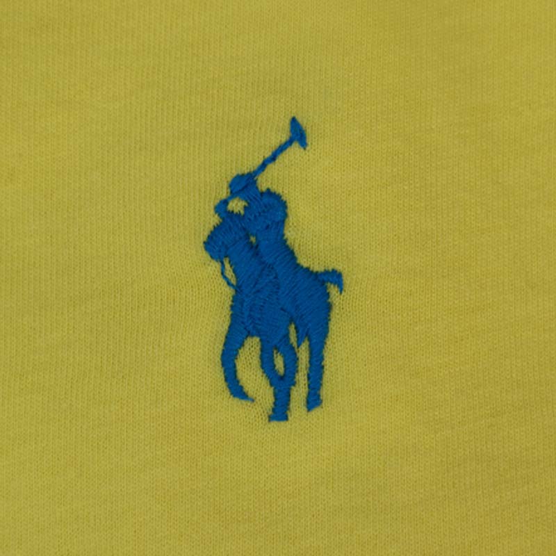 Ralph Lauren Polo Women's Cotton Jersey Crewneck T-Shirt Yellow