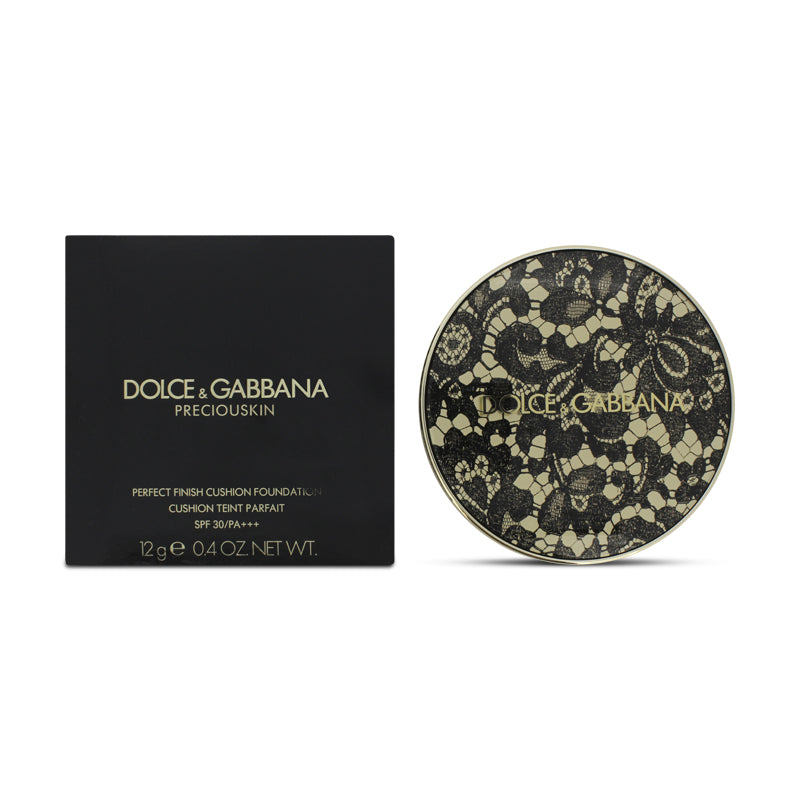 Dolce & Gabbana Preciouskin Perfect Finish Cushion Foundation 100 Porcelain