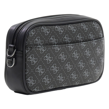 Guess Men's Milano Logo Crossbody Bag Black 