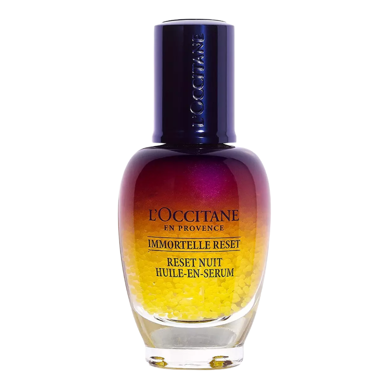 L'Occitane Immortelle Overnight Reset Oil In Serum 30ml (Blemished Box)