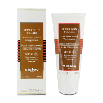 Sisley Super Soin Solaire Silky Body Cream SPF30 200ml (Blemished Box)