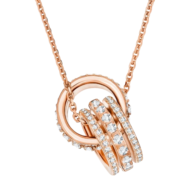 Swarovski Further Rose Gold Necklace