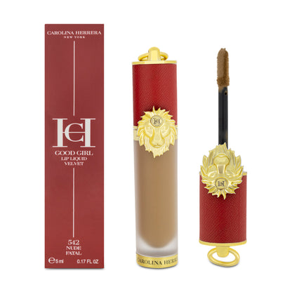 Carolina Herrera Good Girl Liquid Lipstick Velvet 542 Nude Fatal