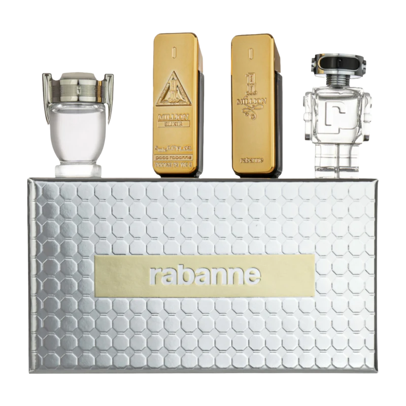 Paco Rabanne Men's Mini Fragrance Gift Set 4 x 5ml (Blemished Box)