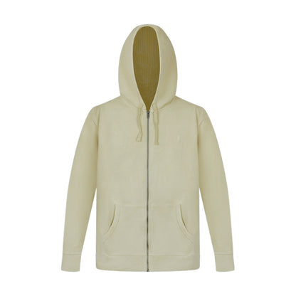 Ralph Lauren Polo Zip-Up Hoodie Tan XX Large