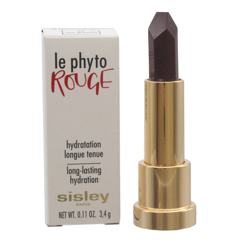 Sisley Le Phyto Rouge Purple Lipstick 26 Rose Granada (Blemished Box)