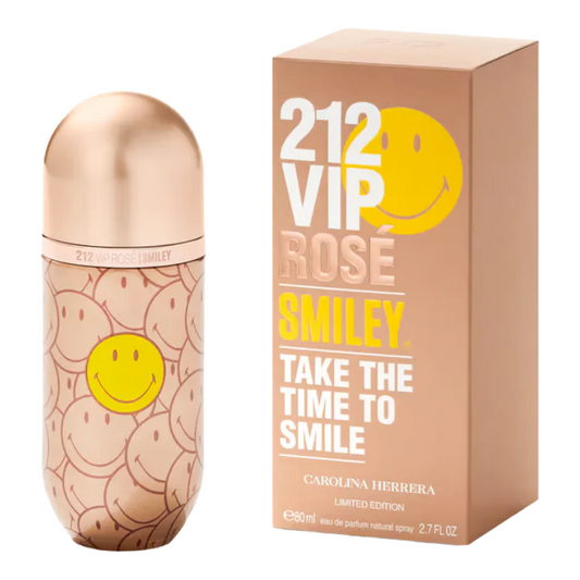 Carolina Herrera 212 VIP Rose Smiley 80ml Eau De Parfum 