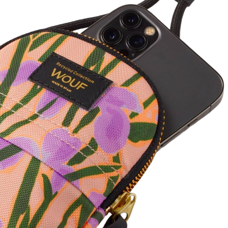 Wouf Iris Recycled Collection Crossbody Phone Bag