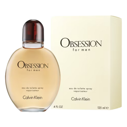 Calvin Klein Obsession For Men 125ml Eau De Toilette (Blemished Box)
