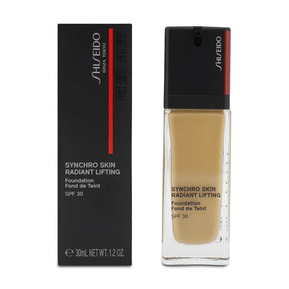 Shiseido Synchro Radiant Lifting Foundation 340 Oak (Blemished Box)