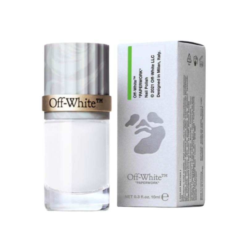 Off-White Paperwork Nail Polish Decode Odd