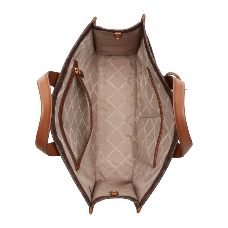 Michael Kors Gigi Large Tote Bag Brown