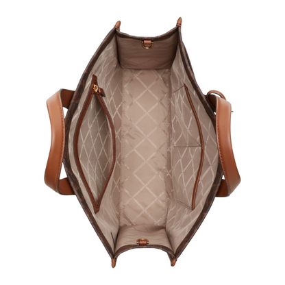 Michael Kors Gigi Large Tote Bag Brown