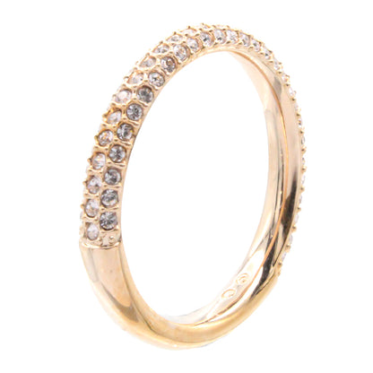 Swarovski Stone Rose Gold Ring Size 55 5411138