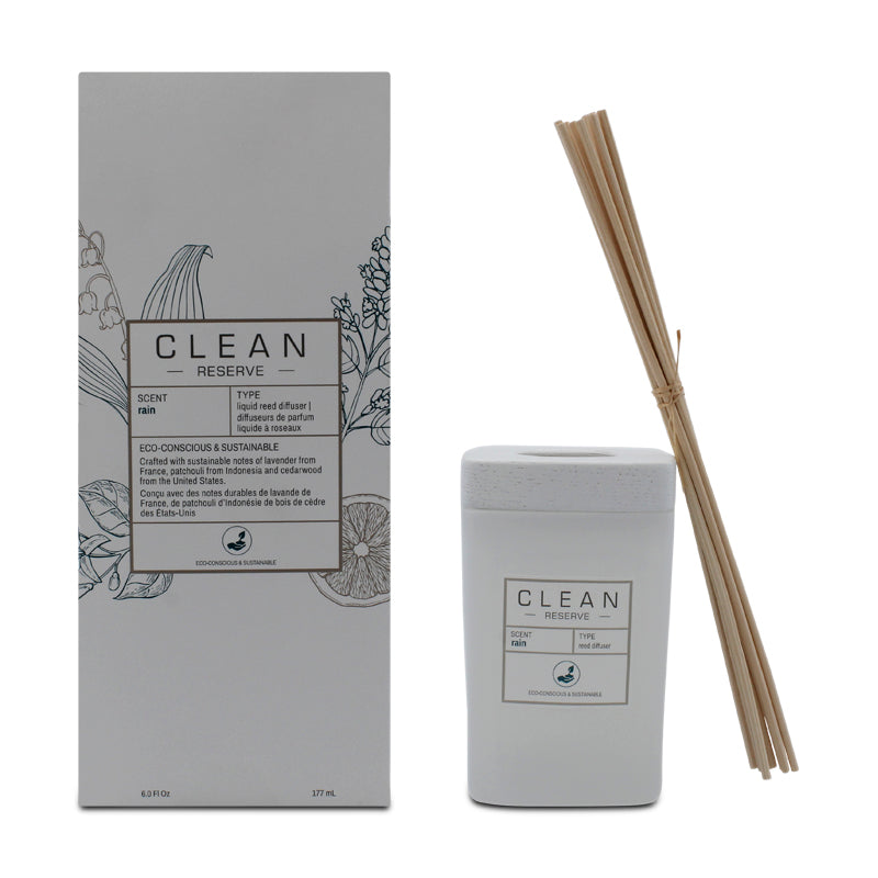 Clean Liquid Reed Diffuser Rain 177ml (Blemished Box)