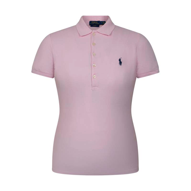 Ralph Lauren Slim Fit Polo Shirt Pink