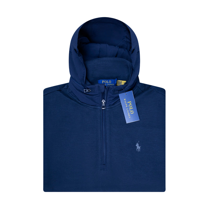 Ralph Lauren Polo Quarter Zip Pullover Aviator Navy Blue