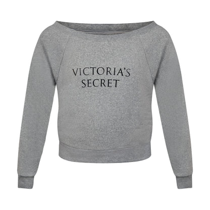 Victoria's Secret Off-Shoulder Sweatshirt | Grey