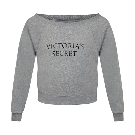 Victoria's Secret Off-Shoulder Sweatshirt | Grey