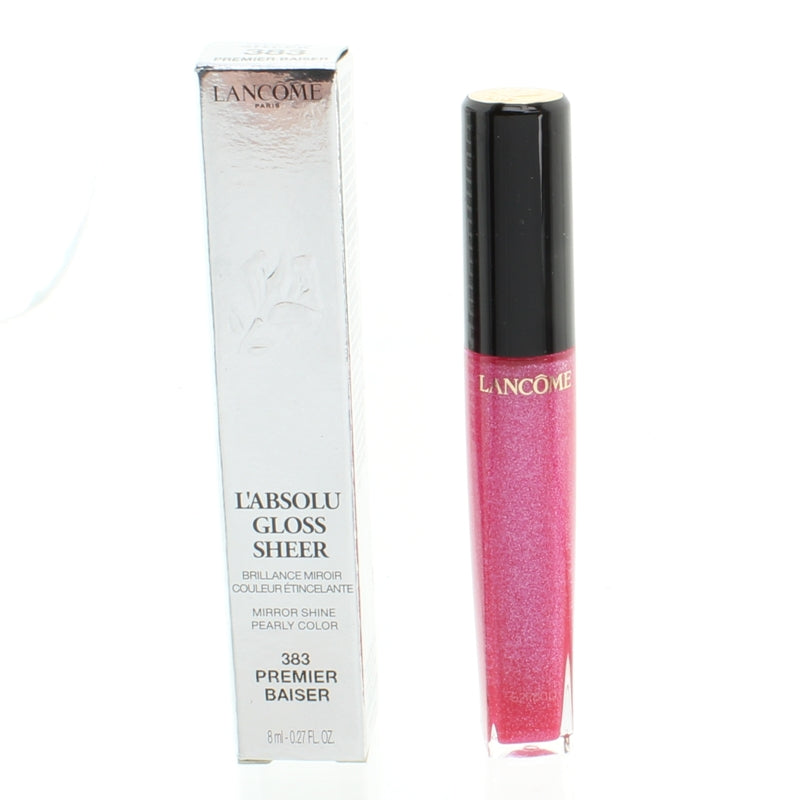 Lancome L'Absolu Gloss Sheer Liquid Lipstick 383 Premier Baiser