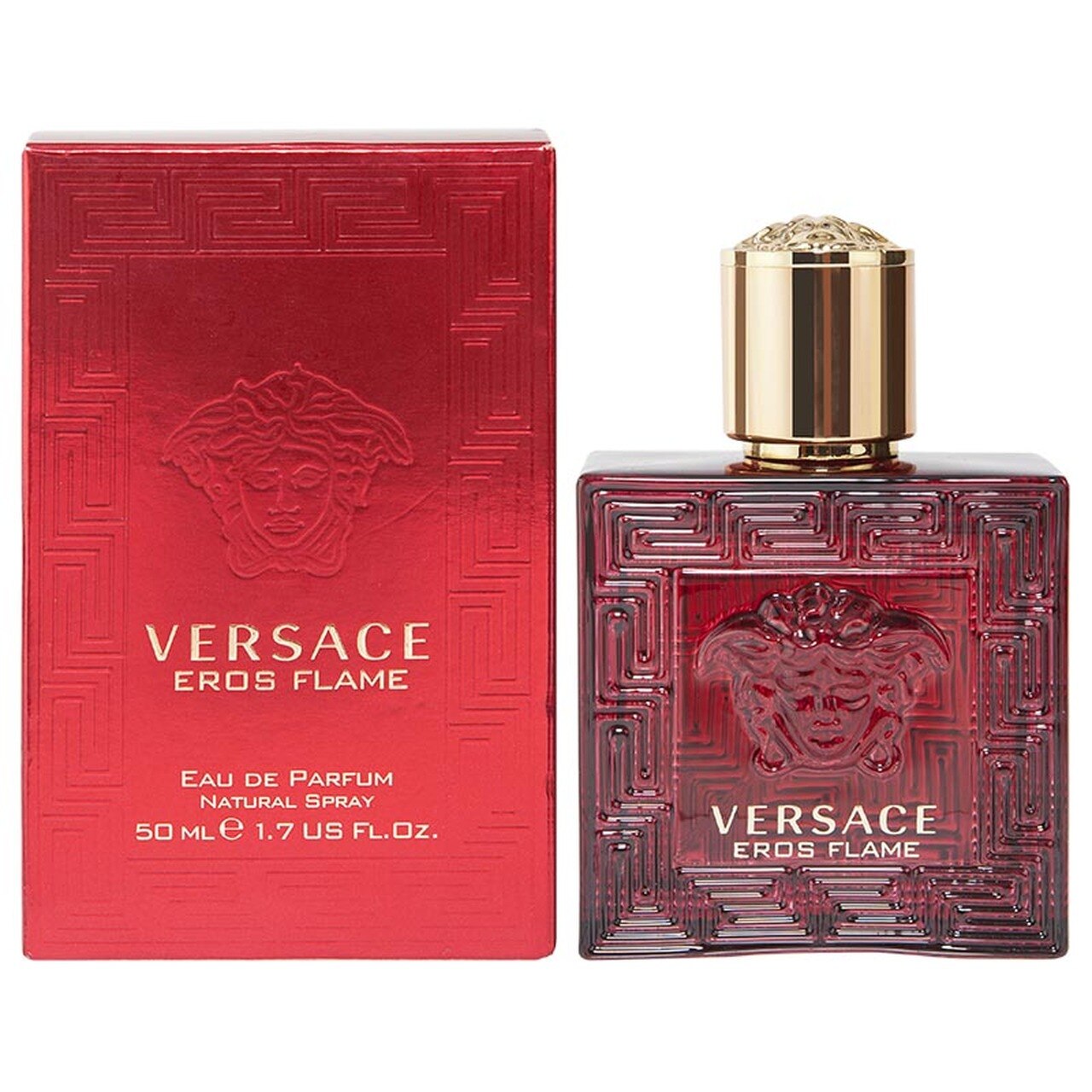 Versace Eros Flame 50ml Eau De Parfum (Blemished Box)