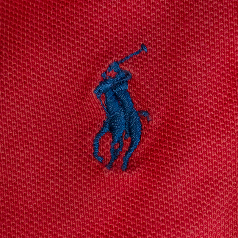 Ralph Lauren Polo Men's Slim Fit Polo Short Sleeve Shirt Red