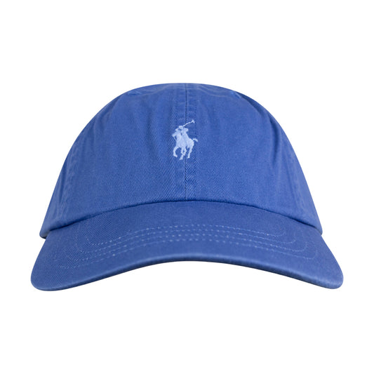 Ralph Lauren Polo Cotton Chino Cap Blue One Size