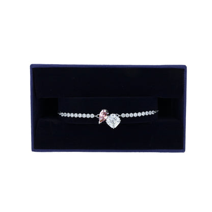 Swarovski Attract Soul Rhodium-Plated Bracelet