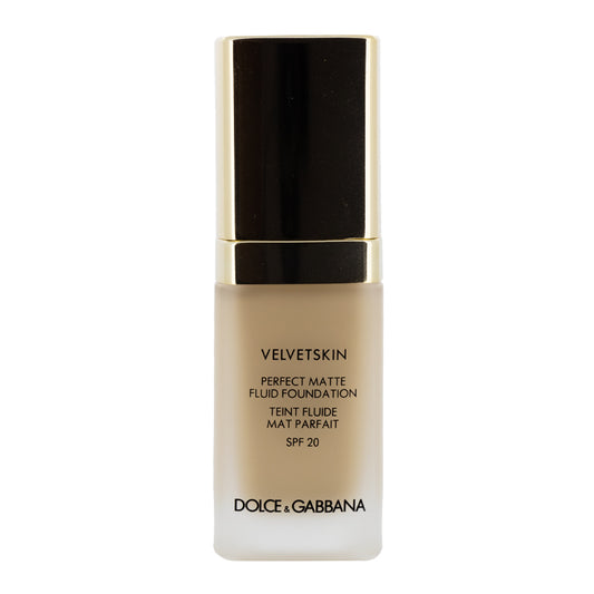 Dolce & Gabbana Velvetskin Perfect Matte Fluid Foundation 110 Caramel