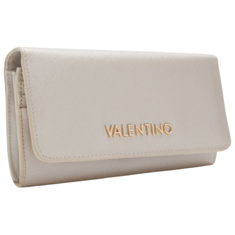 Valentino Divina SA Rosso X-Large Wallet Platinum Women's
