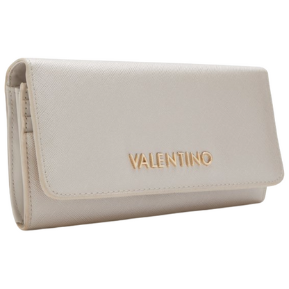 Valentino Divina SA Rosso X-Large Wallet Platinum Women's