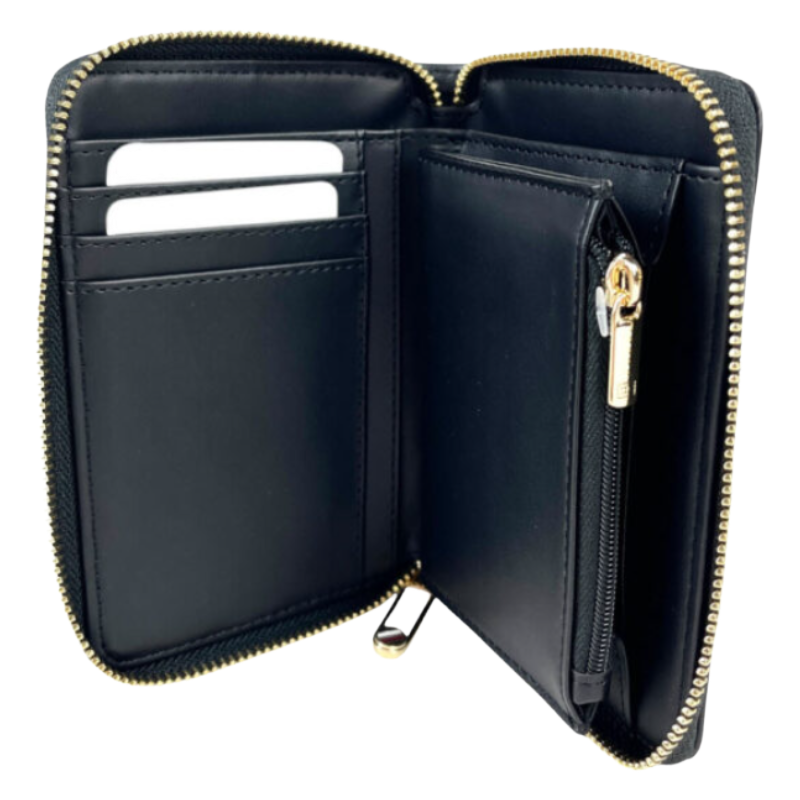 Tommy Hilfiger Jacquard Purse Medium Black Women's