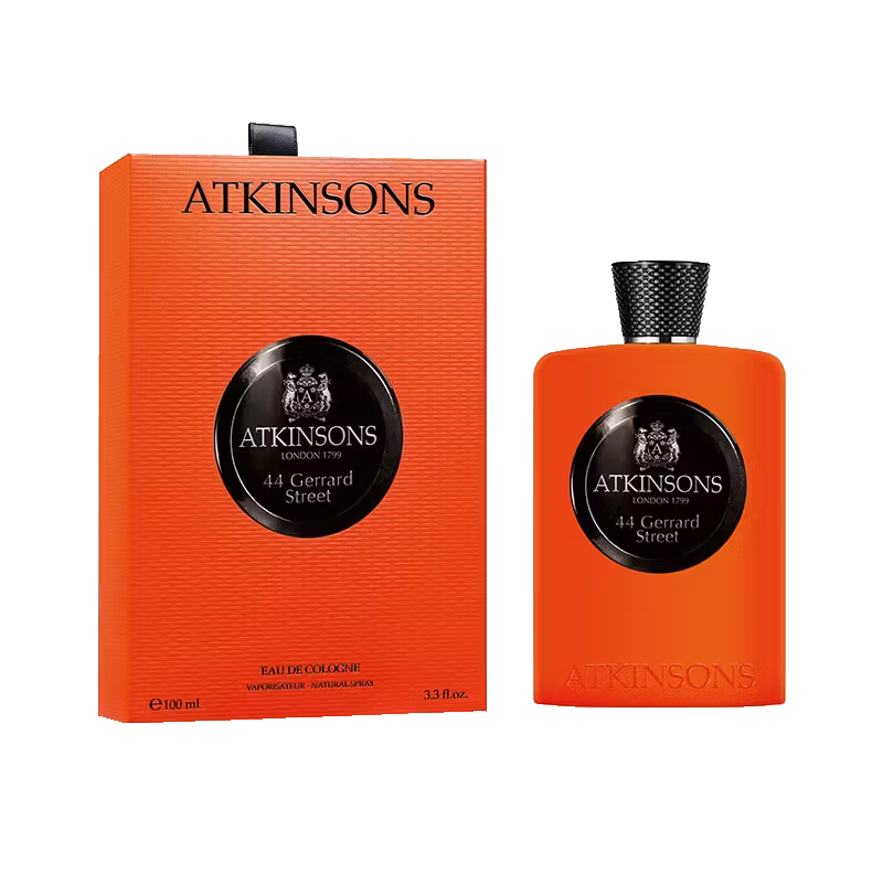 Atkinsons 44 Gerrard Street 100ml Eau De Cologne