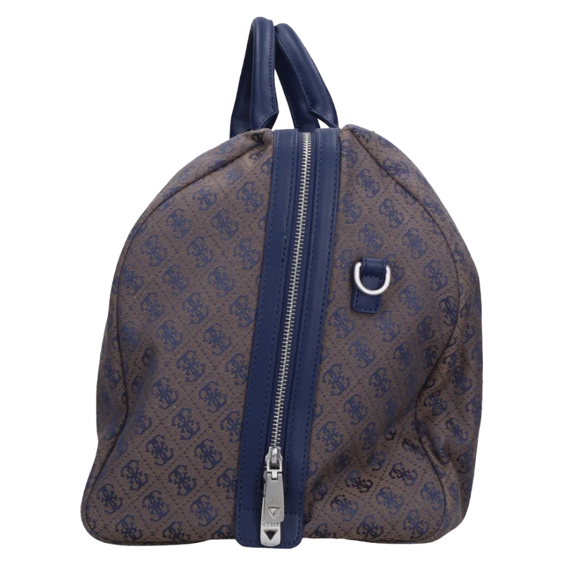 Guess Men's Weekender Travel Bag Brown/Blue 4235BOL 