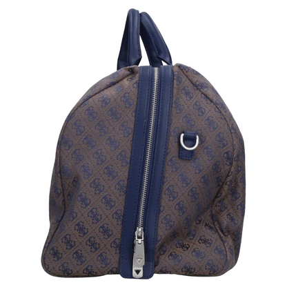 Guess Men's Weekender Travel Bag Brown/Blue 4235BOL 