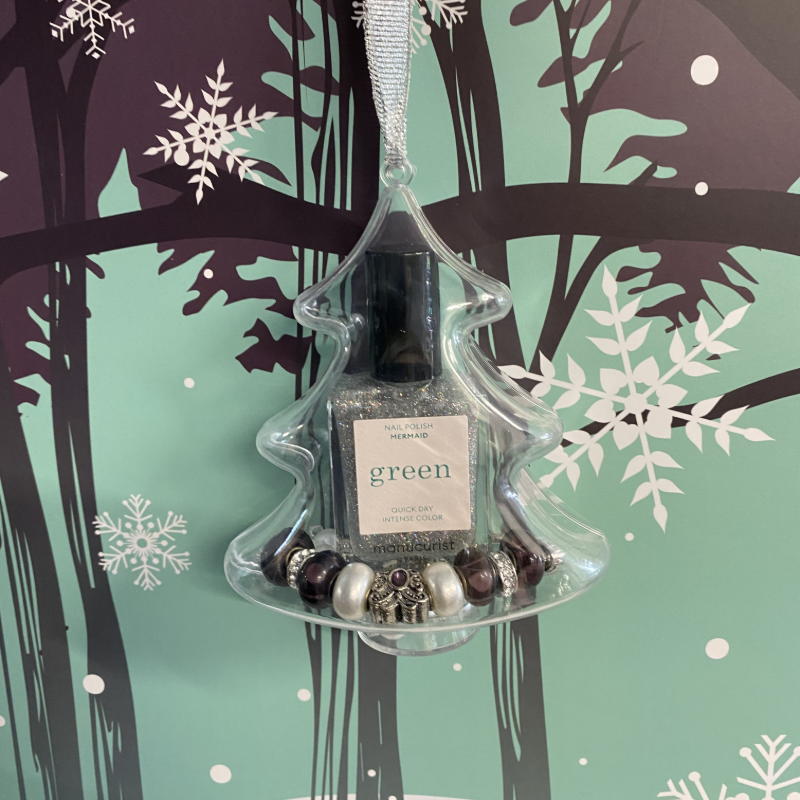 Manucurist Mermaid Glitter Nail Polish | Christmas Bauble