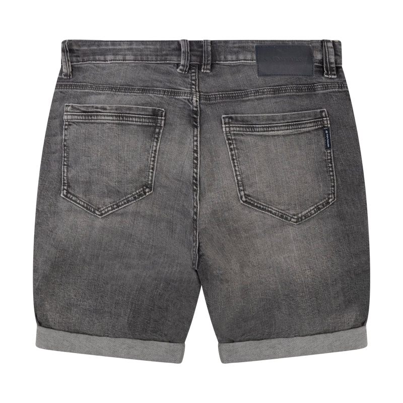 Tom Tailor Men's Regular Slim Denim Shorts Grey 