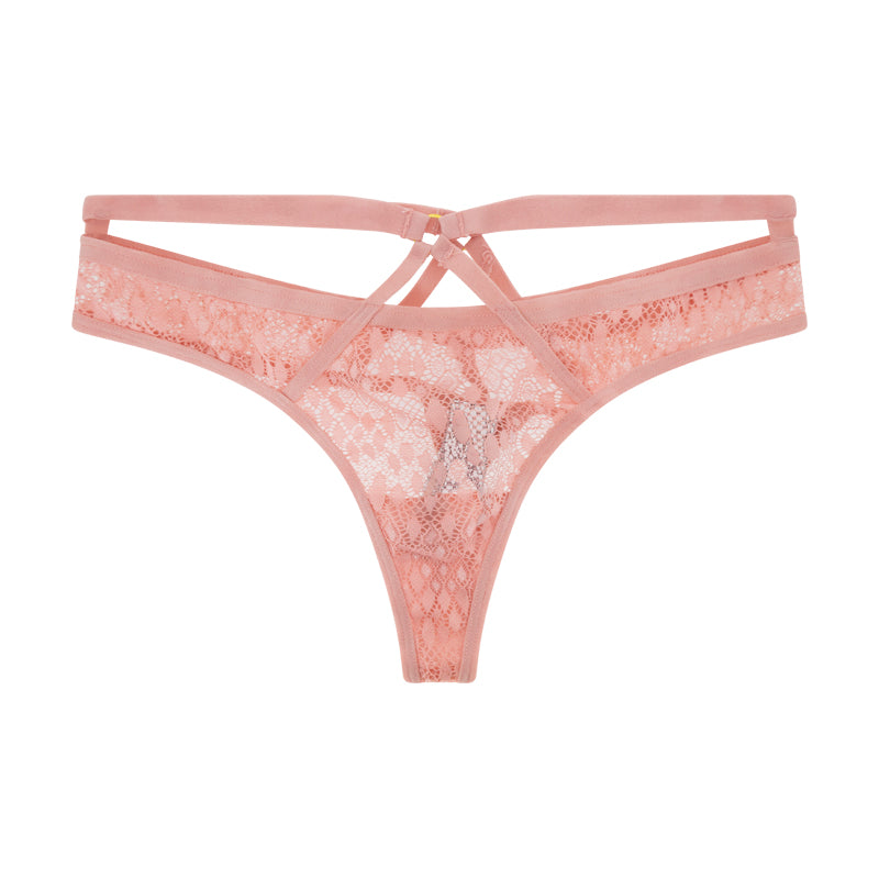 Victoria's Secret Very Sexy Lace Thong Peach