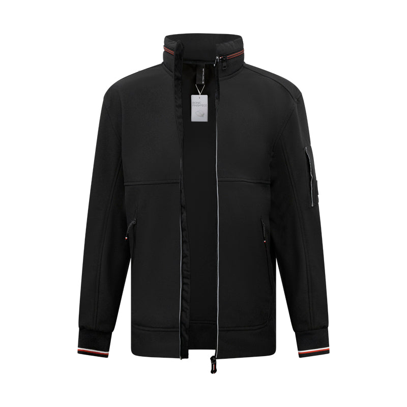 Tom Tailor Mens Outdoor Jacket Black