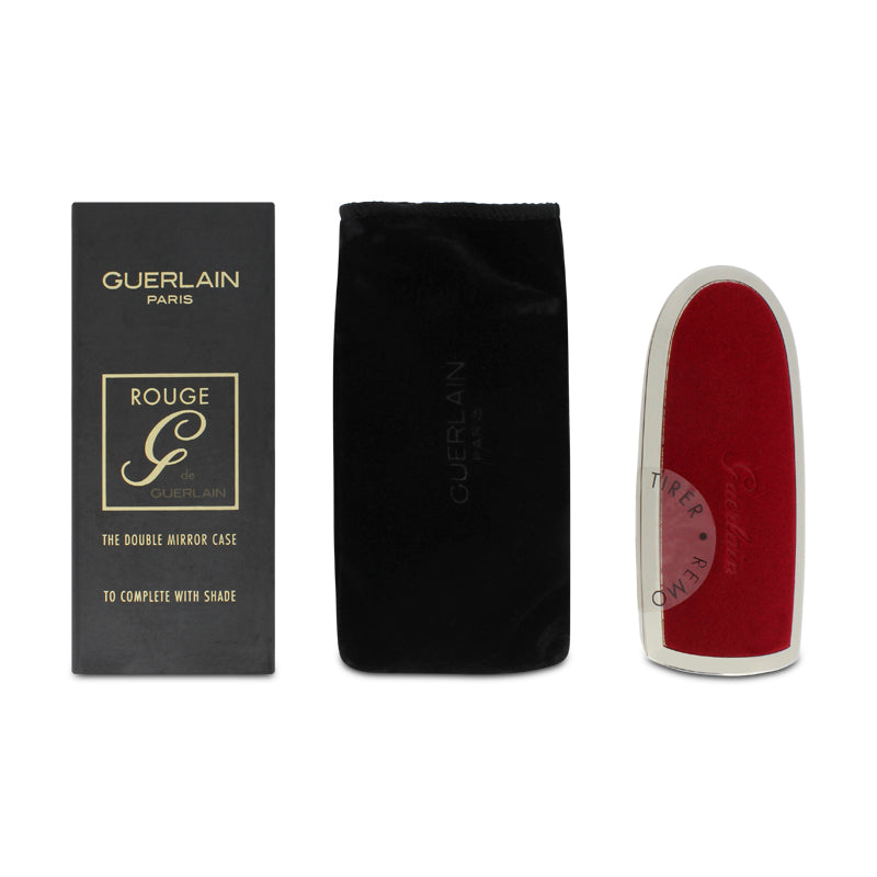 Guerlain Rouge G The Double Mirror Lipstick Case Red Velvet