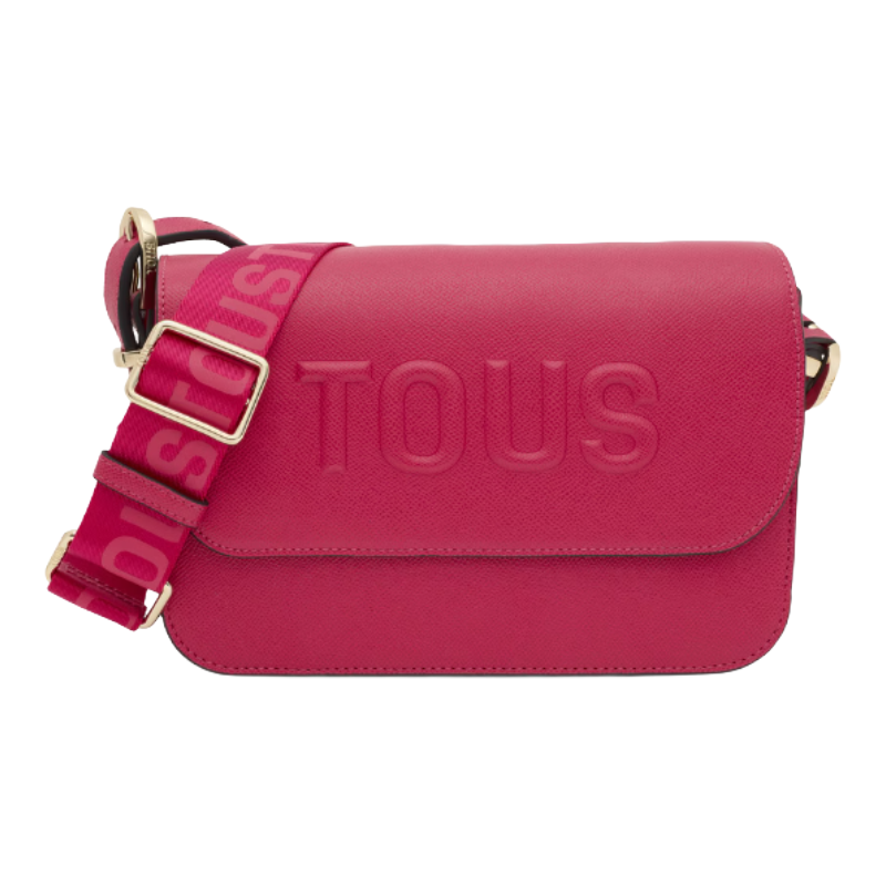 Tous Brenda Fuchsia Pink Shoulder Bag