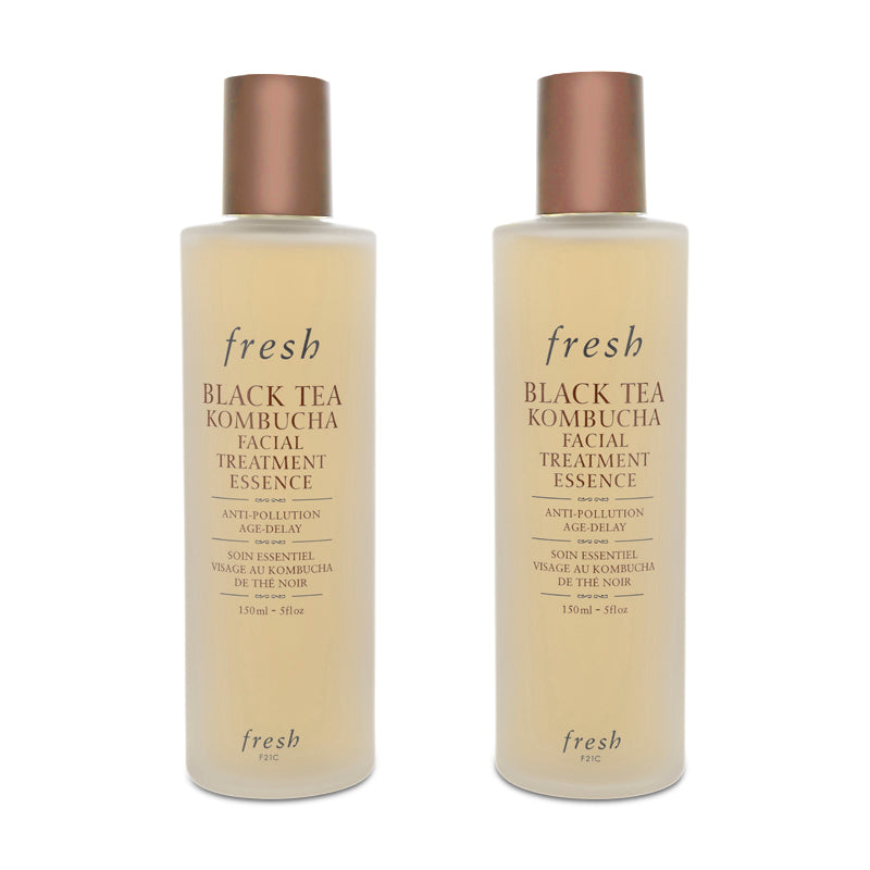 Fresh Black Tea Kombucha Facial Treatment Essence Duo 2 x 150ml