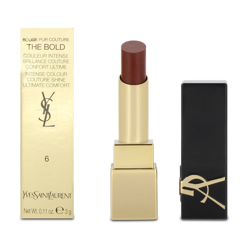 YSL Rouge Pur Couture The Bold Red Lipstick 6 Reignited Amber